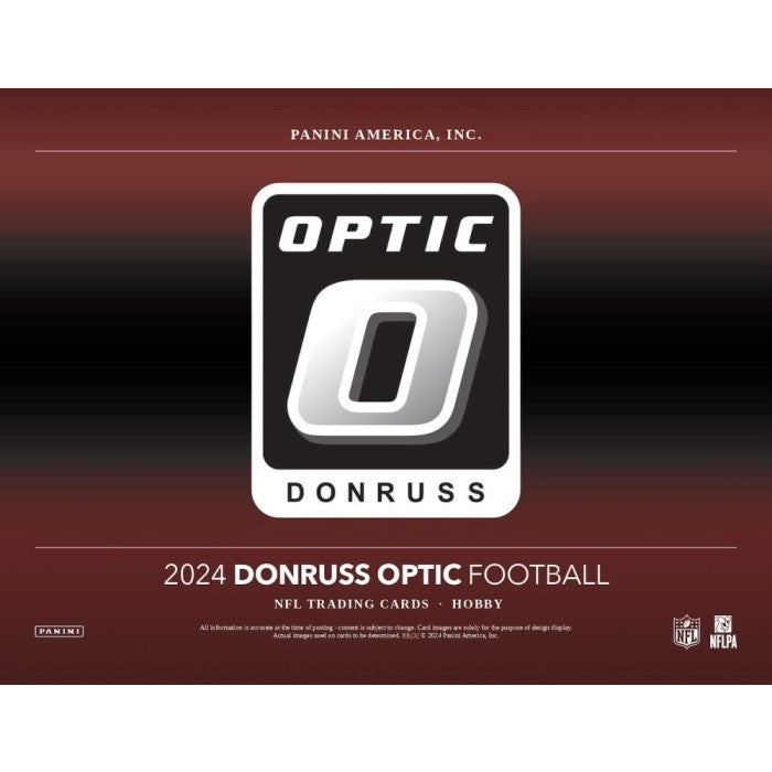 2024 Panini Donruss Optic Football Hobby 12-Box Case